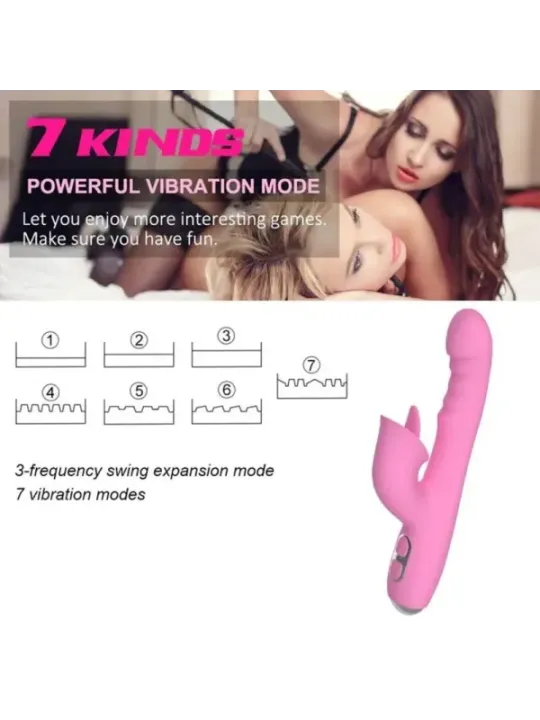 Nalone - Vibratore Rabbit T-May Magic Stick Rosa - NALONE - Vibratori Rabbit | erosidea.com
