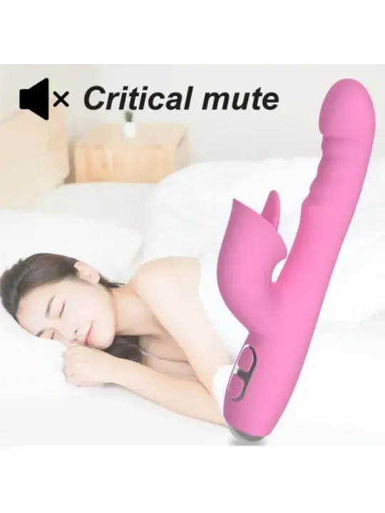 Nalone - Vibratore Rabbit T-May Magic Stick Rosa - NALONE - Vibratori Rabbit | erosidea.com