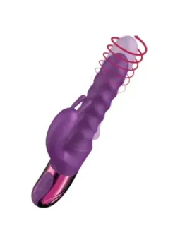 Vibratore Rabbit She.e.o Con Spirale Viola