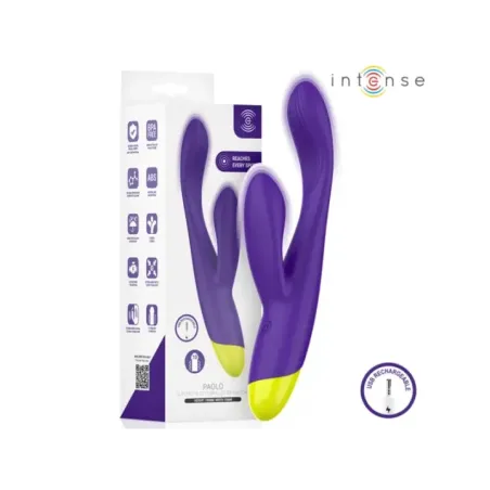Intense - Paolo Stimolatore Ricaricabile Per Il Punto G E Il Clitoride - INTENSE HIGH TECH - Vibratori Rabbit | erosidea.com