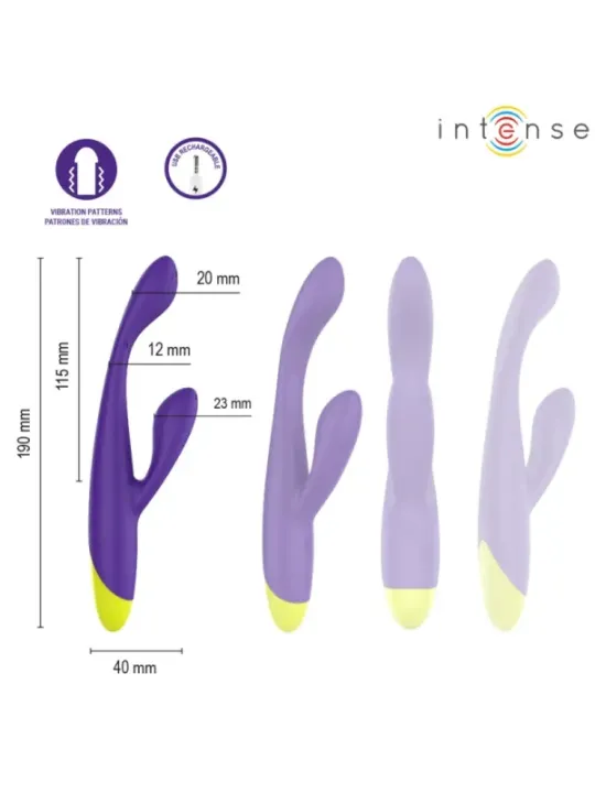 Intense - Paolo Stimolatore Ricaricabile Per Il Punto G E Il Clitoride - INTENSE HIGH TECH - Vibratori Rabbit | erosidea.com