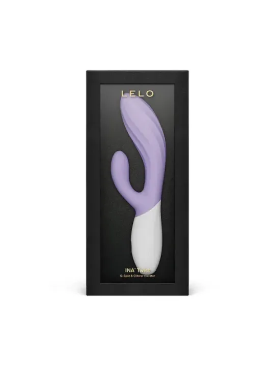 Lelo - Ina Twist Doppio Vibratore Per Il Punto G E Il Clitoride Lavanda - Lelo - Vibratori Doppi | erosidea.com