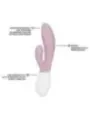 Lelo - Ina Twist Doppio Vibratore Per Il Punto G E Il Clitoride Rosa - Lelo - Vibratori Doppi | erosidea.com