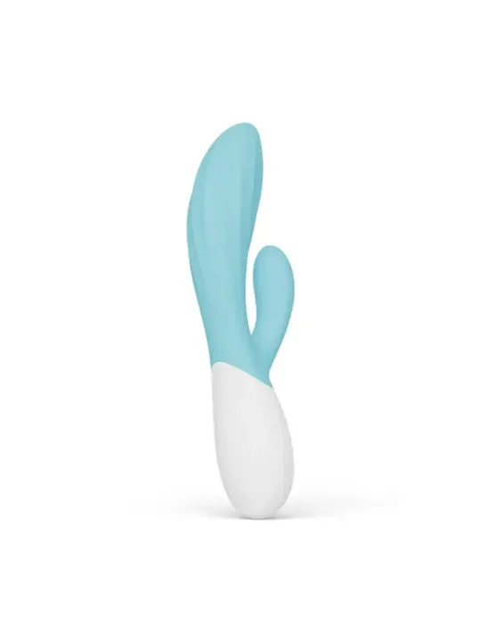 Lelo - Ina Twist Doppio Vibratore Per Il Punto G E Il Clitoride Blu - Lelo - Vibratori Doppi | erosidea.com