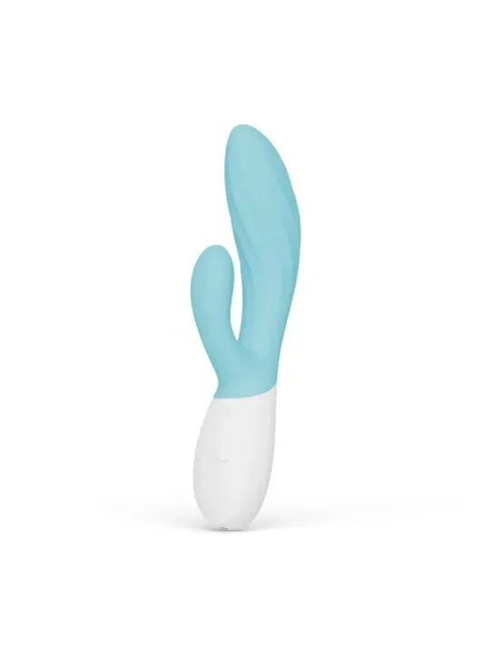 Lelo - Ina Twist Doppio Vibratore Per Il Punto G E Il Clitoride Blu - Lelo - Vibratori Doppi | erosidea.com