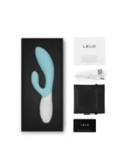 Lelo - Ina Twist Doppio Vibratore Per Il Punto G E Il Clitoride Blu - Lelo - Vibratori Doppi | erosidea.com