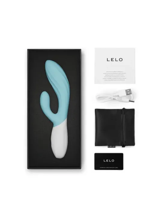 Lelo - Ina Twist Doppio Vibratore Per Il Punto G E Il Clitoride Blu - Lelo - Vibratori Doppi | erosidea.com