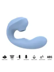 Intense - Stimolatore Clitorideo Multifunzione Gina Blu - INTENSE HIGH TECH - Vibratori Clitoride | erosidea.com