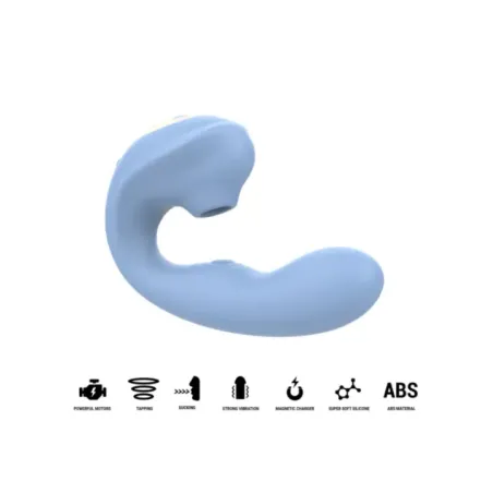 Intense - Stimolatore Clitorideo Multifunzione Gina Blu - INTENSE HIGH TECH - Vibratori Clitoride | erosidea.com