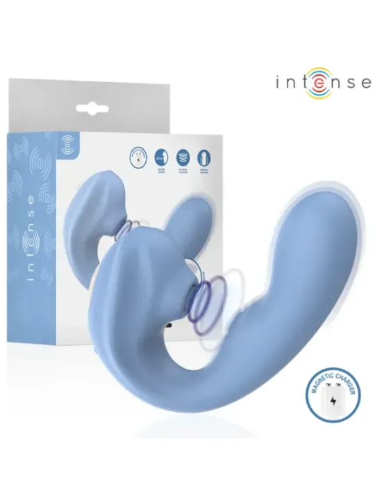 Intense - Stimolatore Clitorideo Multifunzione Gina Blu - INTENSE HIGH TECH - Vibratori Clitoride | erosidea.com