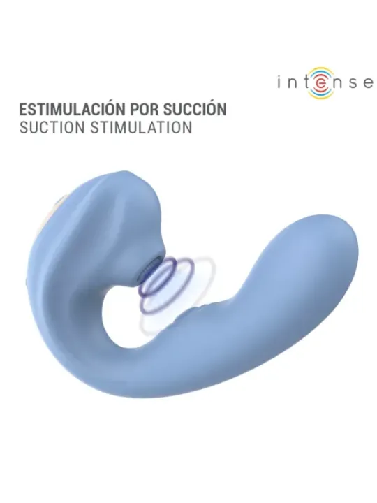 Intense - Stimolatore Clitorideo Multifunzione Gina Blu - INTENSE HIGH TECH - Vibratori Clitoride | erosidea.com