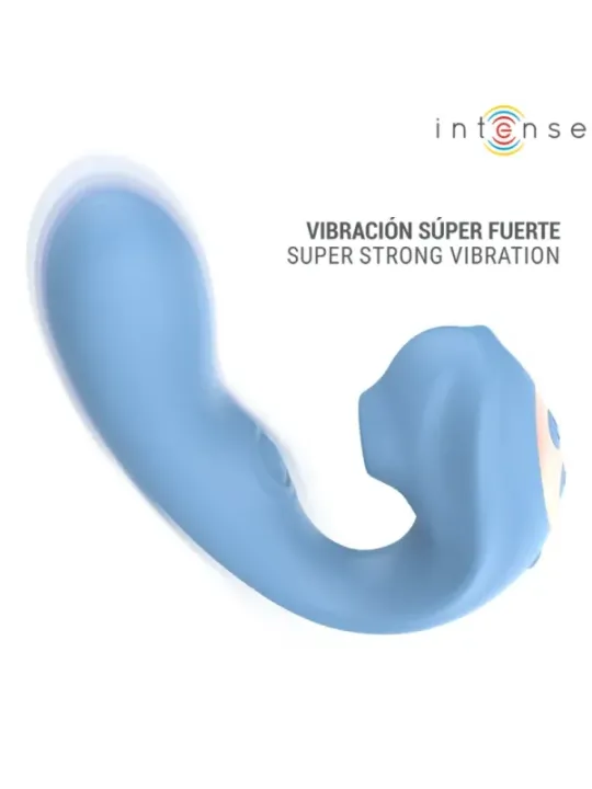 Intense - Stimolatore Clitorideo Multifunzione Gina Blu - INTENSE HIGH TECH - Vibratori Clitoride | erosidea.com