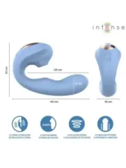 Intense - Stimolatore Clitorideo Multifunzione Gina Blu - INTENSE HIGH TECH - Vibratori Clitoride | erosidea.com