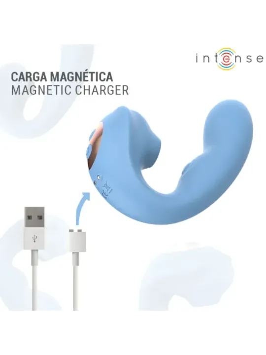Intense - Stimolatore Clitorideo Multifunzione Gina Blu - INTENSE HIGH TECH - Vibratori Clitoride | erosidea.com