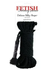 Fetish Fantasy Series - Corda Di Seta Deluxe Nera 975 M - FETISH FANTASY SERIES - Corde e Nastri | erosidea.com
