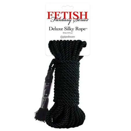 Fetish Fantasy Series - Corda Di Seta Deluxe Nera 975 M - FETISH FANTASY SERIES - Corde e Nastri | erosidea.com