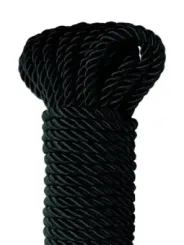Fetish Fantasy Series - Corda Di Seta Deluxe Nera 975 M - FETISH FANTASY SERIES - Corde e Nastri | erosidea.com