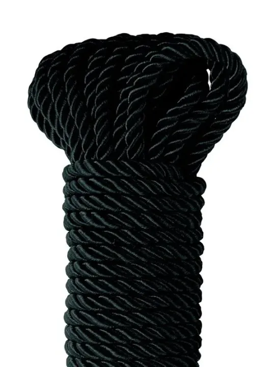 Fetish Fantasy Series - Corda Di Seta Deluxe Nera 975 M - FETISH FANTASY SERIES - Corde e Nastri | erosidea.com