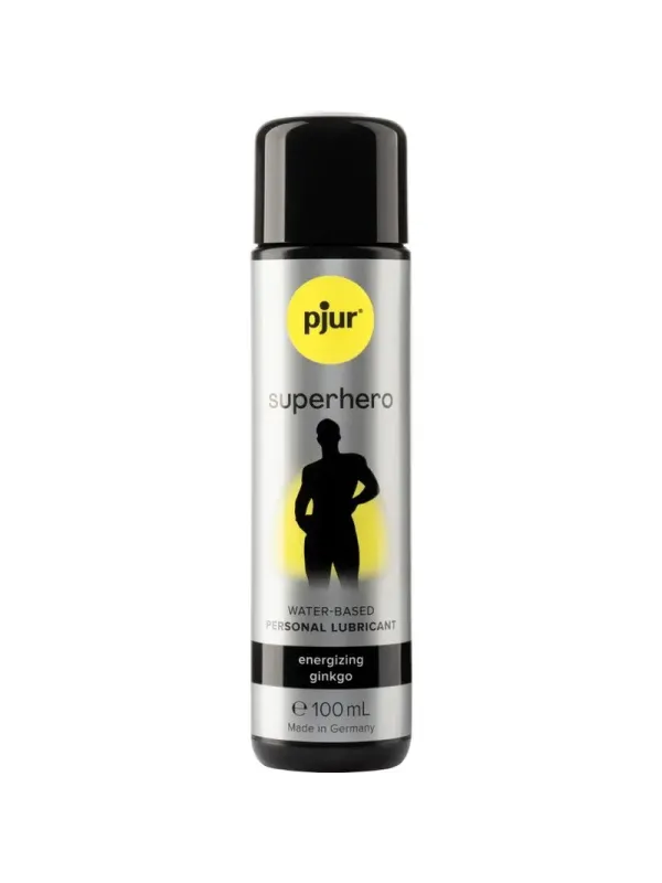Pjur - Lubrificante Energizzante Supereroe Ginkgo 100 Ml - PJUR - A Base Acqua | erosidea.com