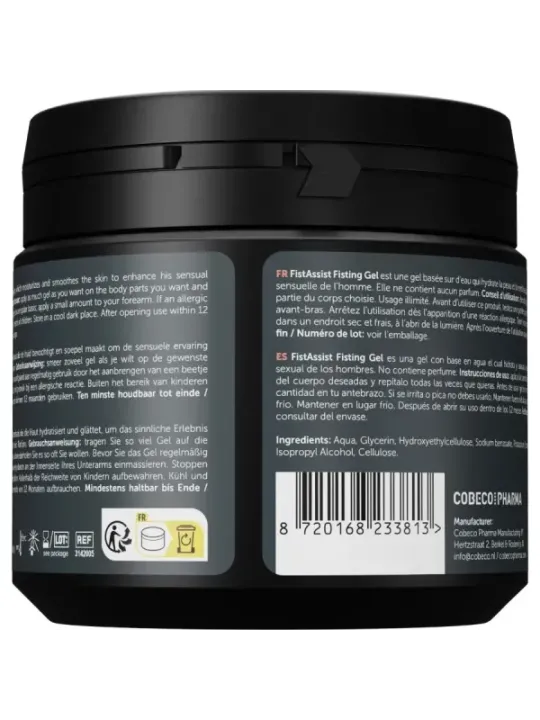 Cobeco - Fist Assist Fisting Gel Extra-Denso A Base D'acqua 500 Ml - COBECO - FIST ASSIST - Anali | erosidea.com