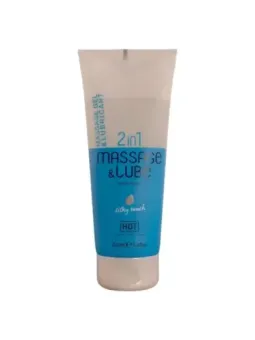 Hot - Massage & Glide Gel 2In1 Tocco Setoso 200 Ml