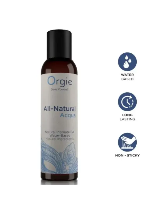 Orgie - Gel Intimo Naturale A Base De Acqua 150 Ml - ORGIE - A Base Acqua | erosidea.com
