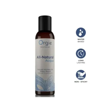 Orgie - Gel Intimo Naturale A Base De Acqua 150 Ml - ORGIE - A Base Acqua | erosidea.com