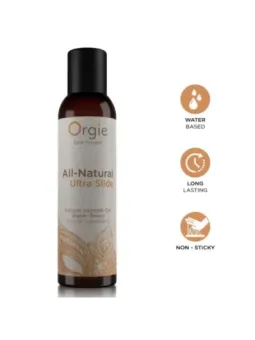 Orgie - Gel Intimo Ultra Slide A Base De Cqua Completamente Naturale 150 Ml