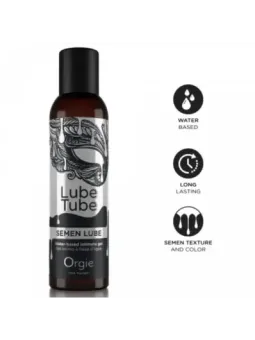 Orgie - Tubo Lubrificante Semen Lubrificante Gel Intimo A Base De Acqua 150 Ml