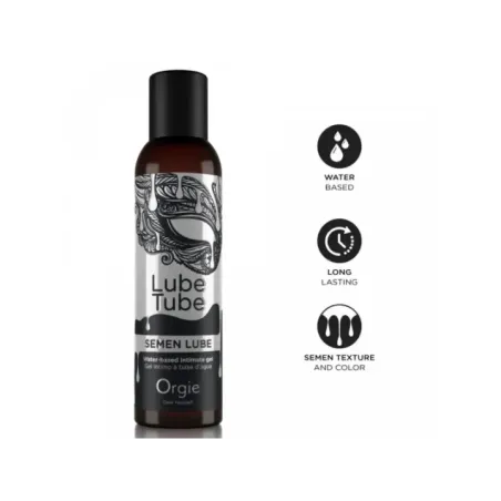 Orgie - Tubo Lubrificante Semen Lubrificante Gel Intimo A Base De Acqua 150 Ml - ORGIE - A Base Acqua | erosidea.com