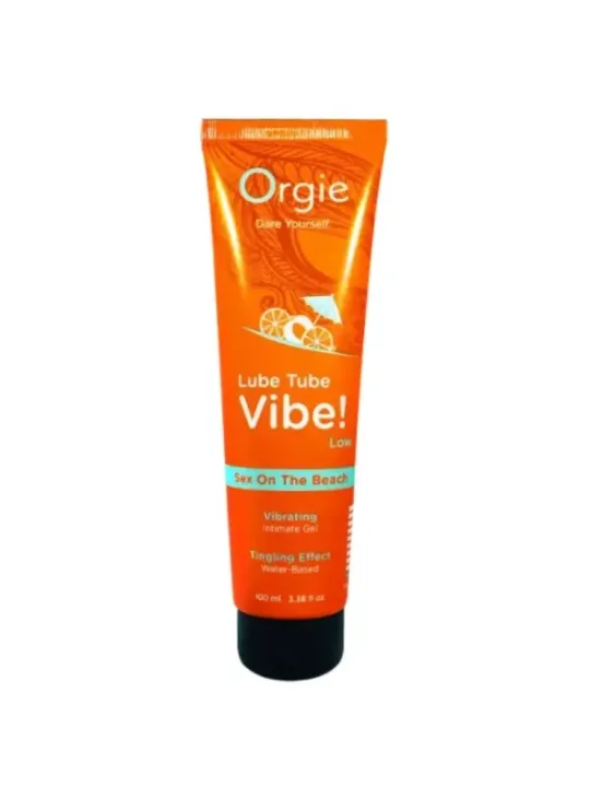Orgie - Lubrificante In Tubo Vibe! Sesso Sulla Spiaggia Gel Intimo Baciabile Leggero 100 Ml - ORGIE - Aromatizzati e Commestibili | erosidea.com