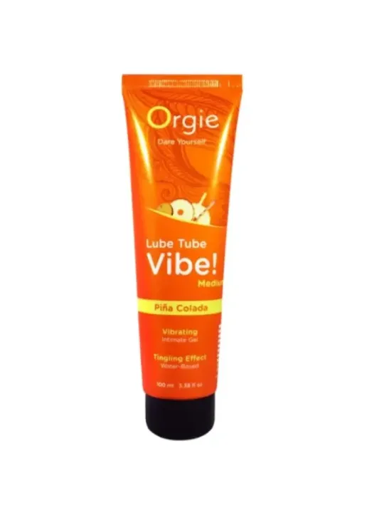 Orgie - Lube Tube Vibe! Pi‘a Colada Kissable Gel Intimo Formulo Medio 100 Ml - ORGIE - Aromatizzati e Commestibili | erosidea.com