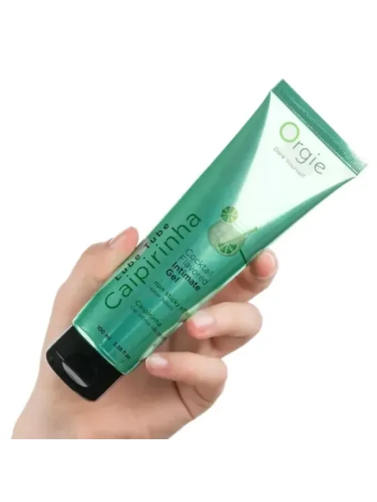 Orgie - Tubo Lubrificante Cocktail Caipirinha Baciabile Gel Intimo A Base De Acqua 100 Ml - ORGIE - Aromatizzati e Commestibili | erosidea.com