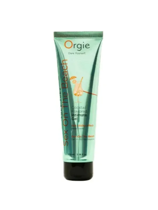 Orgie - Tubo Lubrificante Cocktail Sesso In Spiaggia Gel Intimo Baciabile A Base De Acqua 100 Ml - ORGIE - Aromatizzati e Commestibili | erosidea.com