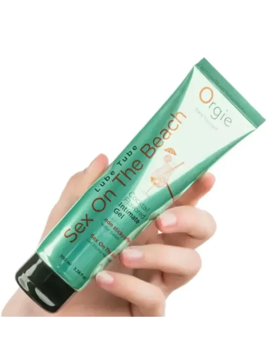 Orgie - Tubo Lubrificante Cocktail Sesso In Spiaggia Gel Intimo Baciabile A Base De Acqua 100 Ml - ORGIE - Aromatizzati e Commestibili | erosidea.com