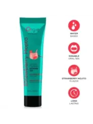 Orgie - Tubo Lubrificante Cocktail Fragola Mojito Gel Intimo Baciabile A Base De Acqua 100 Ml - ORGIE - Aromatizzati e Commestibili | erosidea.com