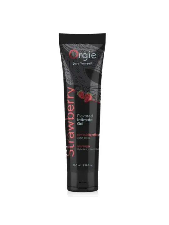 Orgie - Tubo Lubrificante Alla Fragola Baciabile Gel Intimo A Base De Acqua 100 Ml - ORGIE - Aromatizzati e Commestibili | erosidea.com