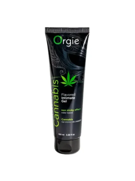 Orgie - Tubo Lubrificante Alla Cannabis Gel Intimo A Base De Acqua Baciabile 100 Ml - ORGIE - Aromatizzati e Commestibili | erosidea.com