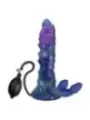 Power Monsters - Duskwalker Sentinel Tricolor Dildo Gonfiabile In Silicone Fantasy 23 Cm 5 Cm - POWER MONSTERS - Piacere Anale | erosidea.com