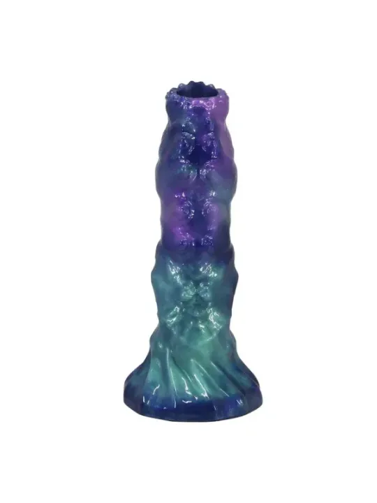Power Monsters - Duskwalker Sentinel Tricolor Dildo Gonfiabile In Silicone Fantasy 23 Cm 5 Cm - POWER MONSTERS - Piacere Anale | erosidea.com
