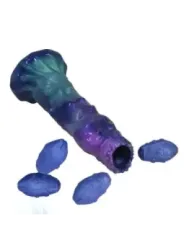 Power Monsters - Duskwalker Sentinel Tricolor Dildo Gonfiabile In Silicone Fantasy 23 Cm 5 Cm - POWER MONSTERS - Piacere Anale | erosidea.com