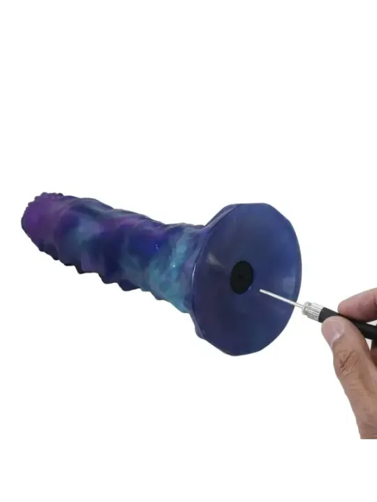 Power Monsters - Duskwalker Sentinel Tricolor Dildo Gonfiabile In Silicone Fantasy 23 Cm 5 Cm - POWER MONSTERS - Piacere Anale | erosidea.com