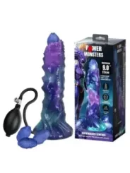 Power Monsters - Duskwalker Sentinel Tricolor Dildo Gonfiabile In Silicone Fantasy 23 Cm 5 Cm - POWER MONSTERS - Piacere Anale | erosidea.com