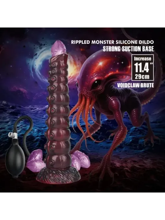 Power Monsters - Voidclaw Brute Dildo Gonfiabile In Silicone Bicolore Fantasy 29 Cm 5.7 Cm - POWER MONSTERS - Piacere Anale | erosidea.com