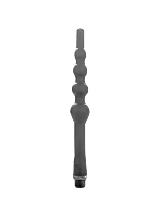 All Black - Doccia Anale Con Perline In Silicone 27 Cm - ALL BLACK - Piacere Anale | erosidea.com