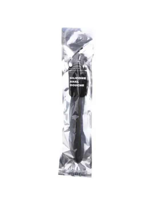 All Black - Doccia Anale Con Perline In Silicone 27 Cm - ALL BLACK - Piacere Anale | erosidea.com