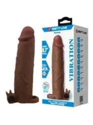 Pretty Love - Xerxes Vibrante Per Pene 22 Cm 45 Cm Marrone - DILDOS - Piacere Anale | erosidea.com