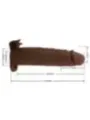 Pretty Love - Xerxes Vibrante Per Pene 22 Cm 45 Cm Marrone - DILDOS - Piacere Anale | erosidea.com