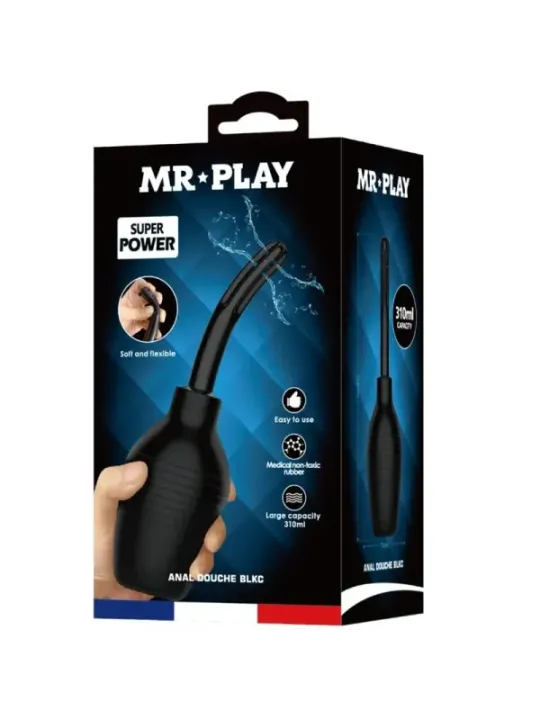 Mr Play - Doccia Anale Blkc Super Power Nero - MR PLAY - Piacere Anale | erosidea.com