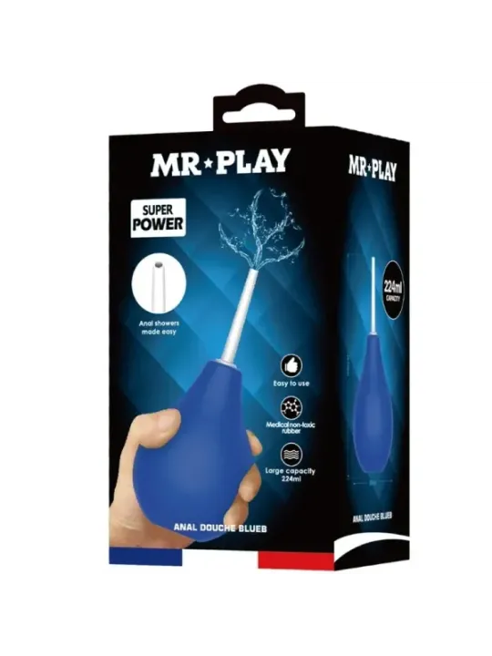 Mr Play - Doccia Anale Blueb Super Power Blue - MR PLAY - Piacere Anale | erosidea.com